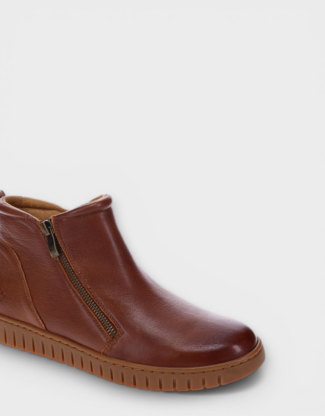 Mia Vita - Leni Zip Boot - Mocha