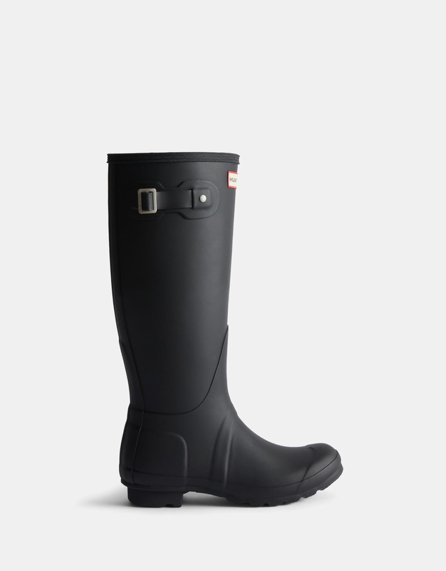 Hunter - Original Tall Tartan Lining Boots - Women's