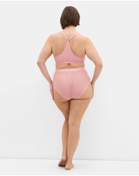 City Chic - Signature Mesh Plunge Underwire Bra