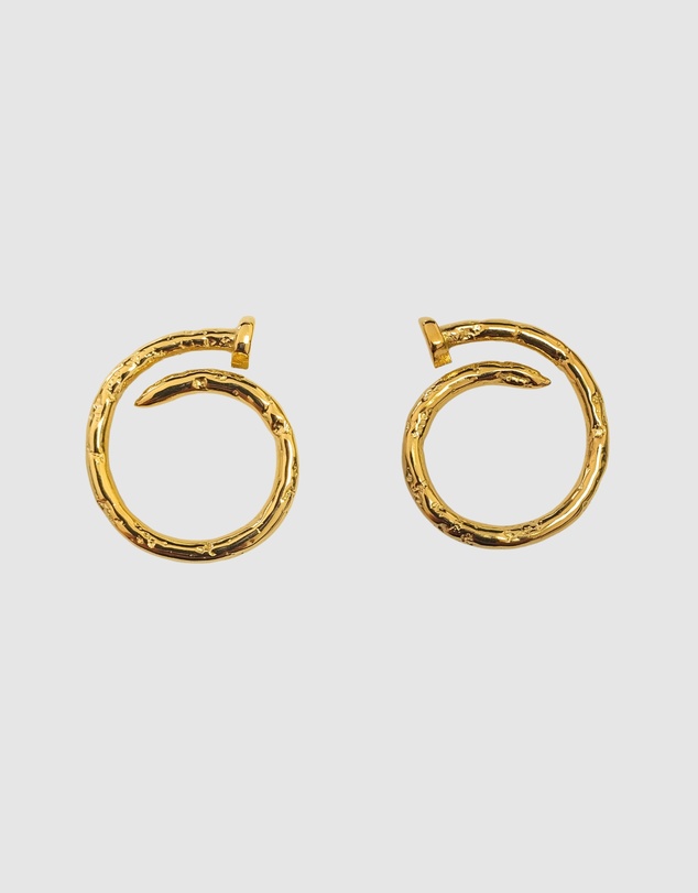Izoa - Ebony Stud Earrings