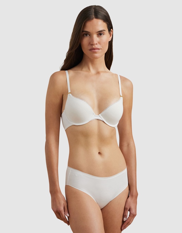 Lauren by Ralph Lauren - Cotton & Lace Hipster Brief