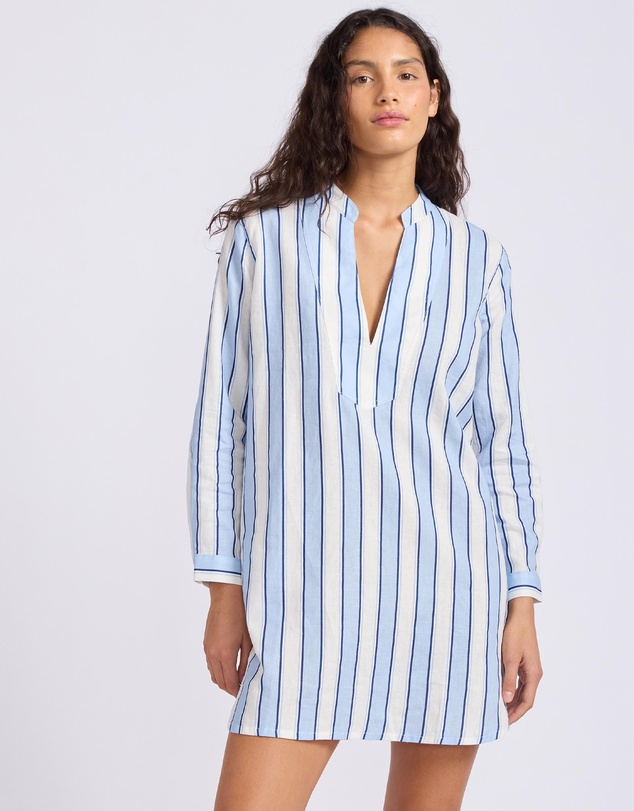Seafolly - Wide Stripe Boxy Mini Dress