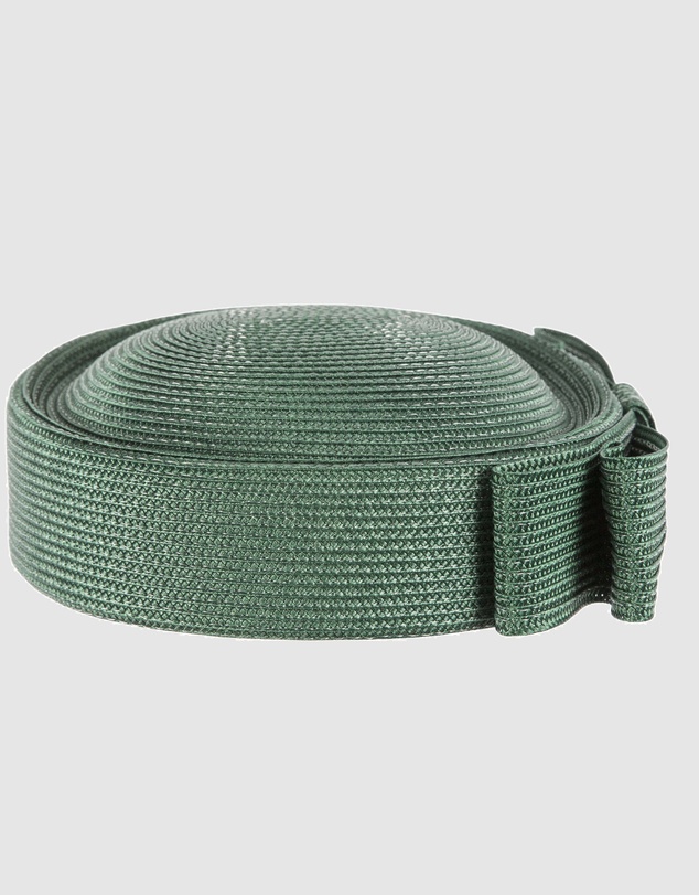 Max Alexander - Dark Green Braid Pillbox Hat