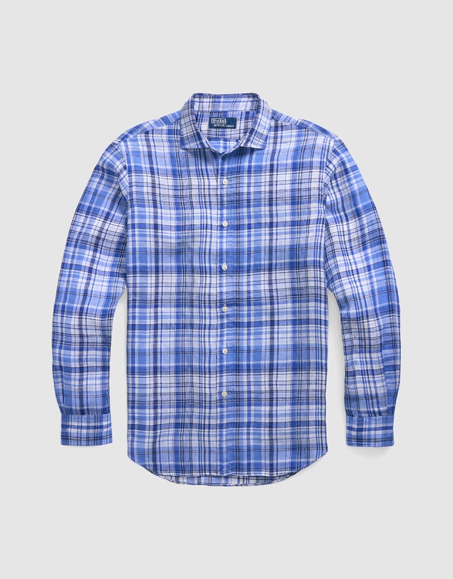 Polo Ralph Lauren - Classic Fit Plaid Linen Shirt