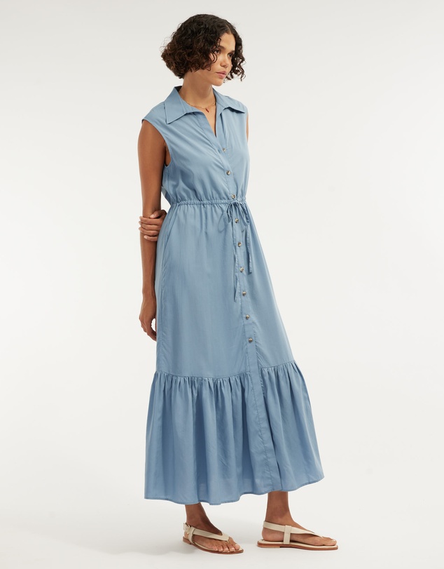Amelius - Kate Buttoned Maxi Dress