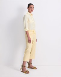 Sportscraft - Rosa Crop Linen Pant