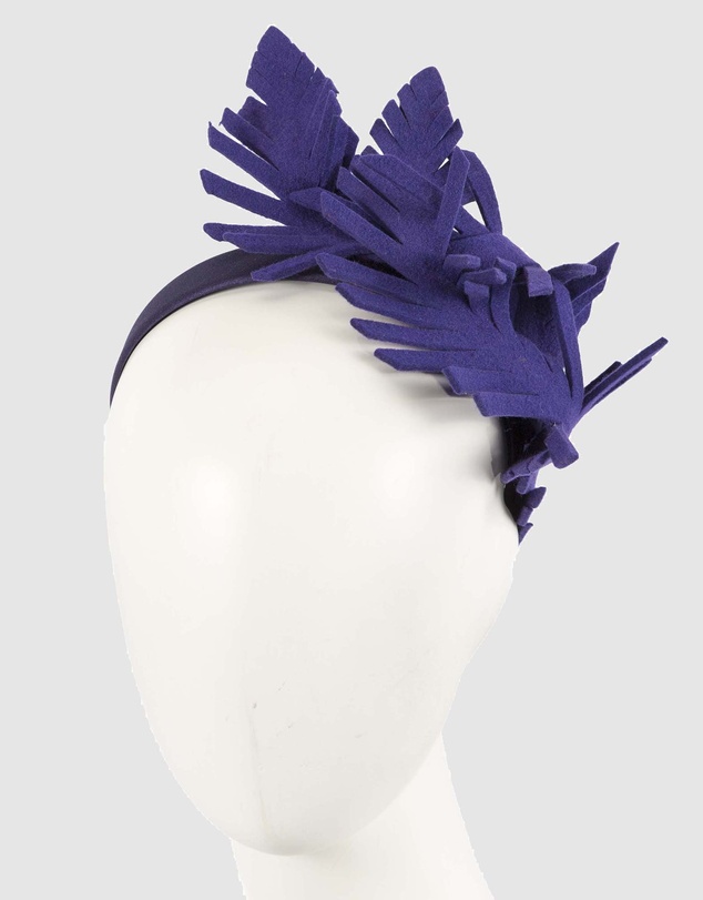 Max Alexander - Felt Leaf Fascinator