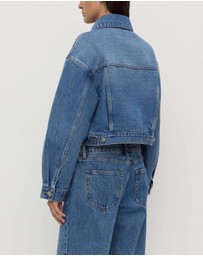 Assembly Label - Cropped Denim Jacket