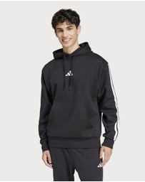 adidas Sportswear - Essentials 3-Stripes Fleece Hoodie Mens