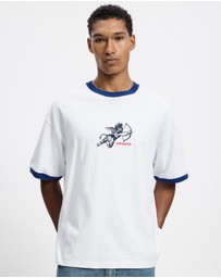 Worship - Cherub Oversized Ringer Tee