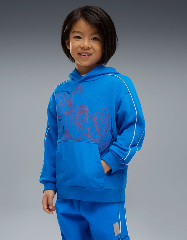 Puma - TRANSFORMERS T7 Relaxed Graphic Hoodie - Boys