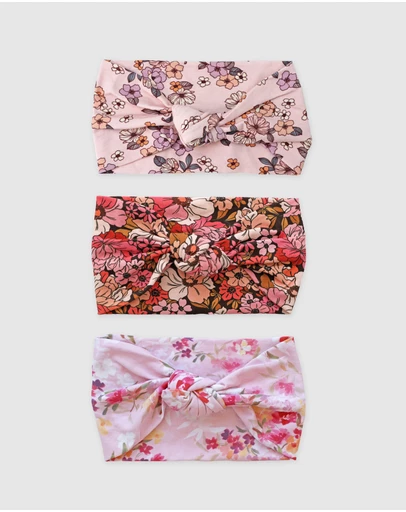 WITH LOVE FOR KIDS - 3 Pack Knot Headband - Babies - Kids