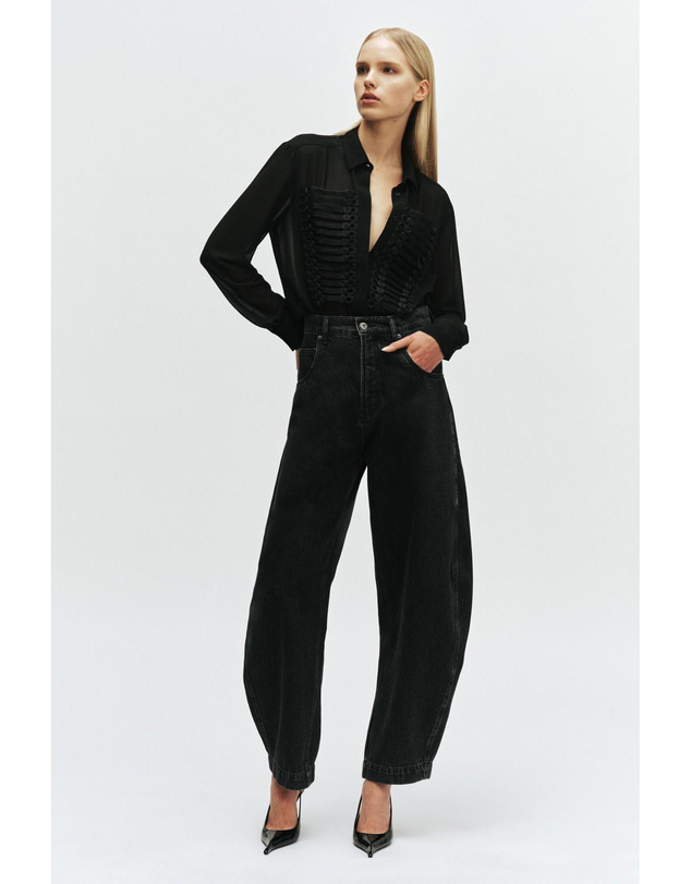 Bardot - 030 Barrel Leg Jean