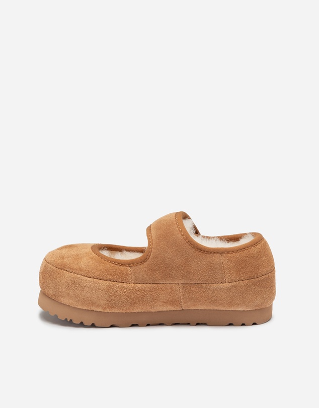 Ozwear Connection Uggs - Ugg Logo Kids Mary Jane