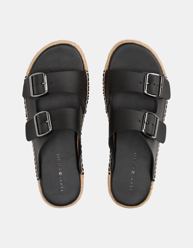 Tommy Hilfiger - Flex Jutte Hilfiger Leather Sandals - Men's