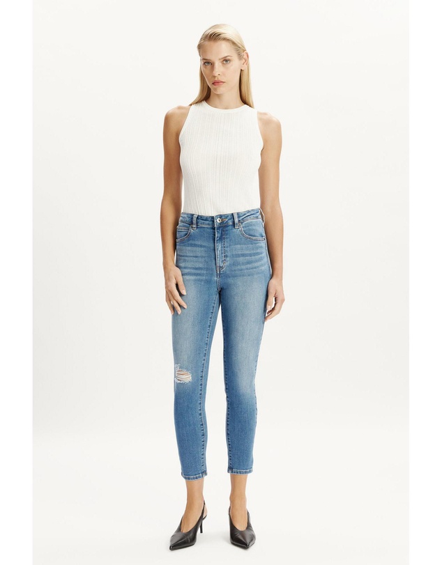 Bardot - Khloe Hi Crop Jeans II