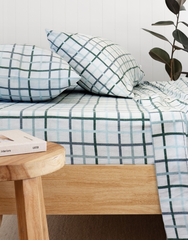 Bambury - Campbell Flannelette Sheet Set