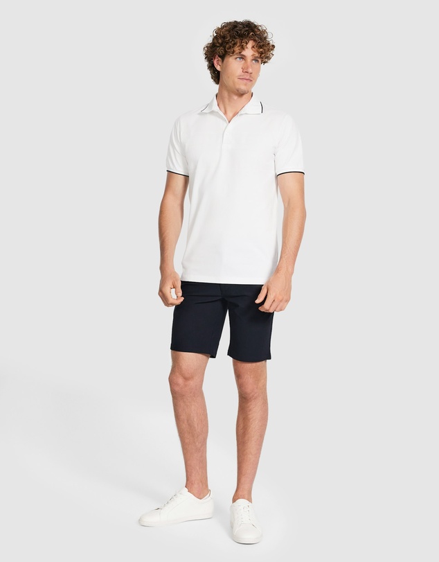 Tarocash - Byram Stripe Tech Polo