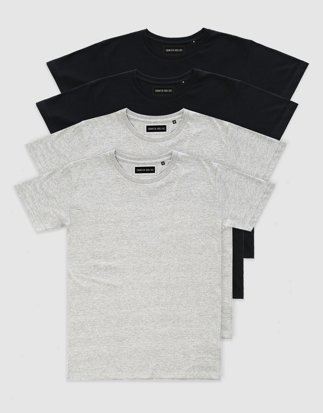 Counter Culture - 4-Pack Absent Tee - Youth