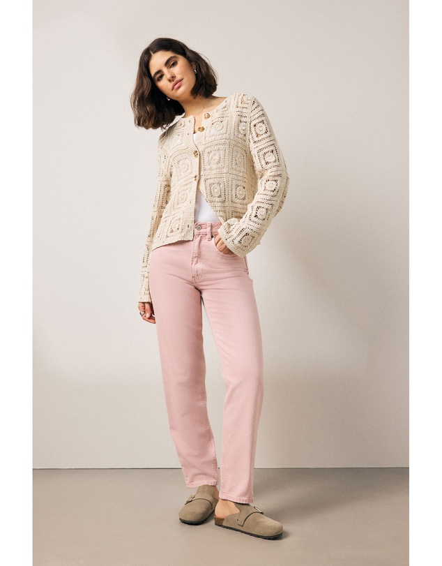 NEXT - 100% Cotton Column Mom Jeans