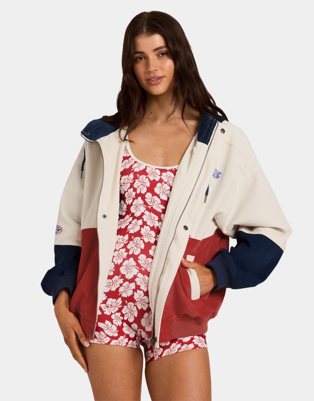Billabong - Womens Set The Tone Zip Up Hoodie