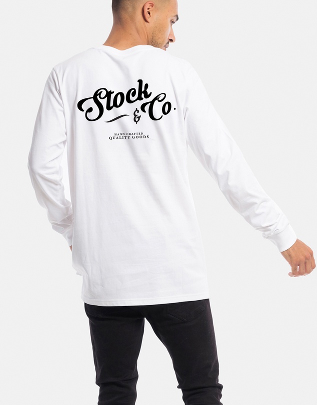Stock & Co. - Scroll Long Sleeve Tee