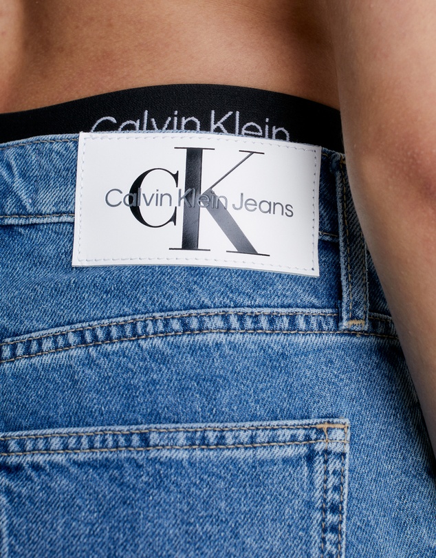 Calvin Klein Jeans - Denim Bermuda Mom Shorts