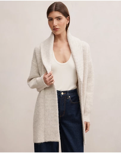 Forever New - Rosie Longline Knitted Cardigan