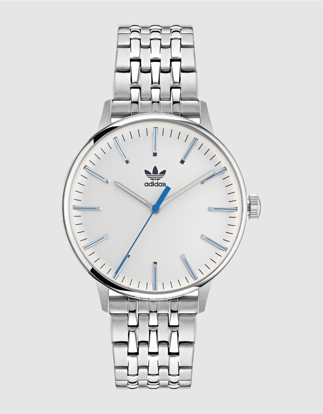 adidas Originals - Adidas Code One Silver-Tone Analogue Watch