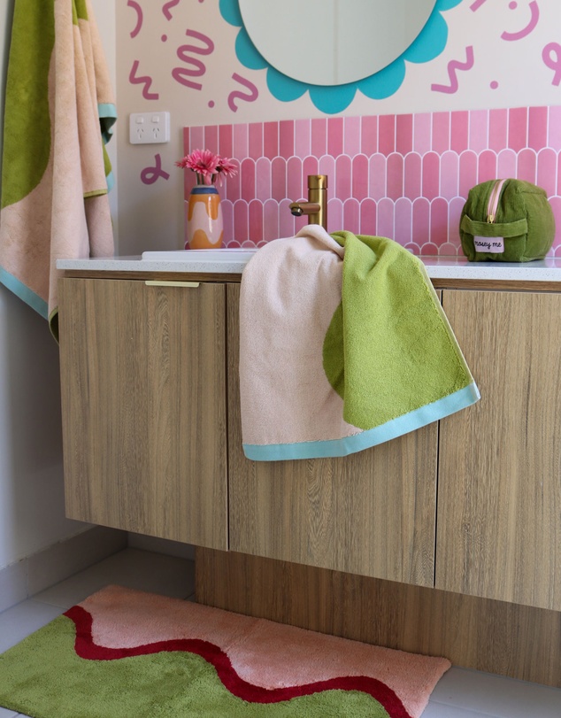 Mosey Me - Carousel Hand Towel