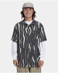 Quiksilver - Mens Safe Paradise Short Sleeve Shirt