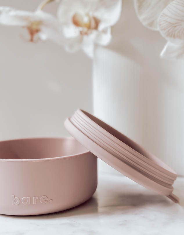 Bare The Label - Silicone Bowl and Lid