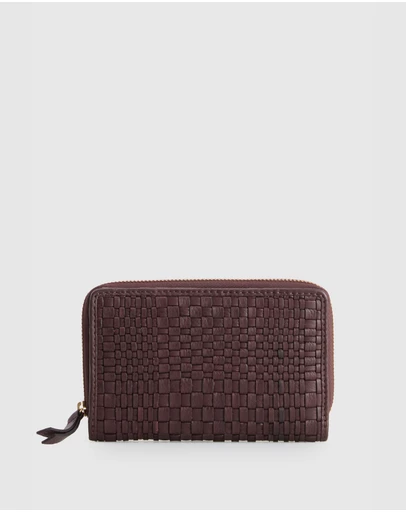 Evity - Nina Leather Zip Around Wallet