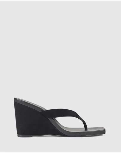 Siren - Melrose Thong Wedges