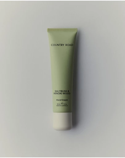 Country Road - Australian Made Saltbush & Hinoki Wood Hand Cream 60ml