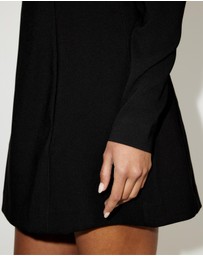 Dazie - Suits Me Tailored Long Sleeve Mini Dress