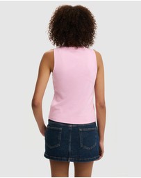 Cotton On - Bailey Button Detail Vest