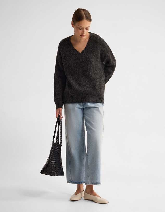 Oxford - Bridgette Alpaca Blend V-Neck