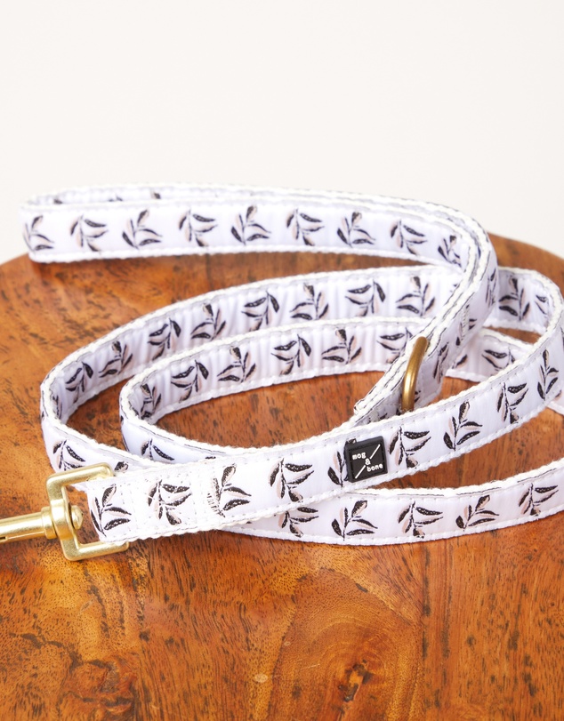 Mog & Bone - Classic Hemp Dog Lead - Shadow Quartz