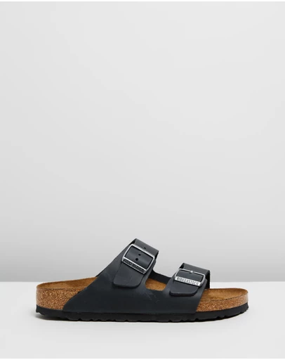 Birkenstock - Womens Arizona Oiled Leather Narrow Sandals