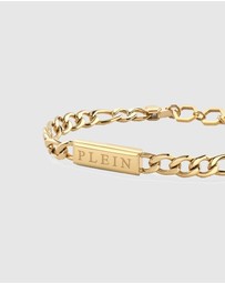 Philipp Plein - Plein Icon Chain Gold-Tone Bracelet