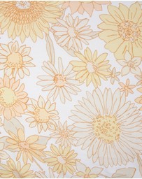 Bambury - Daphne Retro  Floral Printed Cotton Quilt Cover Set - Reversible