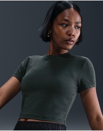 Nike - Sportswear Chill Knit Cropped T-Shirt