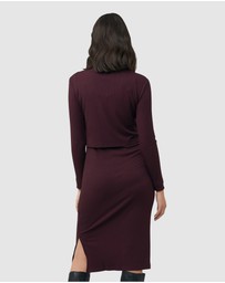 Ripe Maternity - Ruby Double Up Nursing Dress
