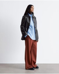 & Other Stories - Wool Press-Crease Trousers