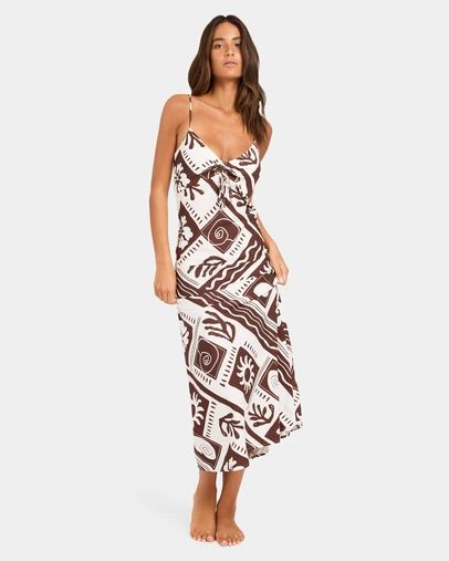Roxy - Womens Cowrie Maxi Slip Dress