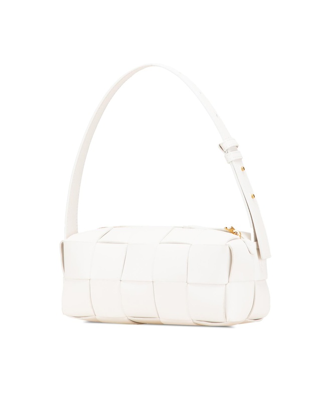 Pre-Loved by Azura Reborn - Pre-Loved Small Lambskin Intrecciato Brick Cassette