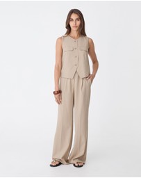 Forcast - Abel Relaxed Pocket Vest