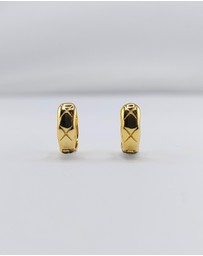 Izoa - Rue Huggie Earrings