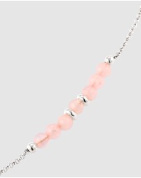 Elli Jewelry - Bracelet Quartz Beads 925 Sterling Silver